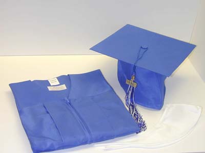 Royal Blue Graduation Gowns