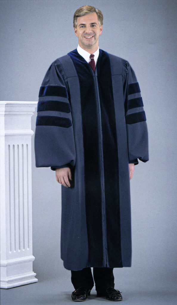 how to wear phd cap and gown